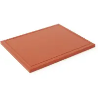 Inno cuisinno snijplank 26 x 32 cm kunststof bruin