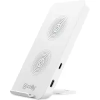 Celly draadloze snellader 10W USB C 13,5 x 7,2 cm wit