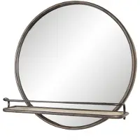 Clayre & Eef Bruine Spiegel 60*11*60 cm 52S173