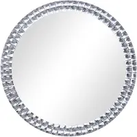 vidaXL Wandspiegel 40 cm gehard glas