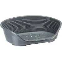 Ferplast Siesta Deluxe 6 Hondenbed - Donkergrijs 70,5 x 52 x 23,5 cm