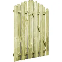 vidaXL Poort 100x125 cm geïmpregneerd grenenhout