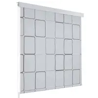 vidaXL Rolgordijn voor douche 160x240 cm vierkant online kopen