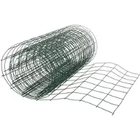 Gerimport tuinhek 1000 x 0,1 x 103,5 cm staal groen