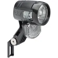 Axa Blueline 30 E‑bike Koplamp – LED Fietsverlichting – 30 Lux – 6–12 V Aansluiting – 50 m Lichtbundel – 3.000 m Zichtbaarheid – Geïntegreerde Reflector – Clear Lens Technology