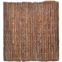 vidaXL Scherm 400x100 cm schors