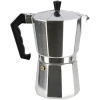 San Ignacio Percolator / espresso apparaat zilver voor 9 kopjes - Percolators