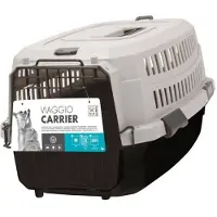 M PETS Viaggio Carrier M Dog Carrier - Burgundy and Gray
