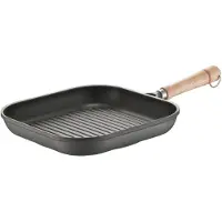 Berndes Grillpan Bonanza Inductie 28 X 28 Cm Aluminium Zwart