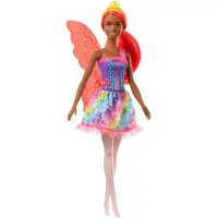 Barbie Dreamtopia Fee - Gele Kroon - Barbiepop - Modepop