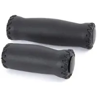 Velo handvat leer 92/127mm zwart (paar)