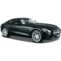 Maisto Speelgoedauto Mercedes-benz Amg Gt Zwart 1:24/18 X 8 X 5 Cm - Speelgoed Auto's