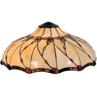 Clayre & Eef Lampenkap Tiffany Ø 51*21 cm 5LL-5345