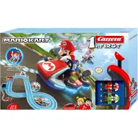 Carrera racebaan First! Nintendo Mario Kart 290 cm blauw