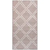 vidaXL Buitenkleed ARAKIL 120x180 cm PP bruin