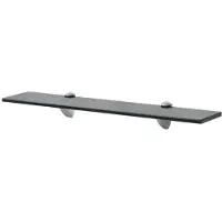 vidaXL Zwevend schap 60x20 cm 8 mm glas