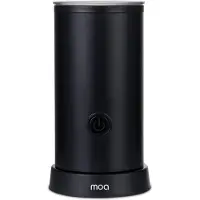 Moa Elektrische Melkopschuimer – Verwarmen – 550W – 10,5 x 10,5 x 19,5 cm – Zwart