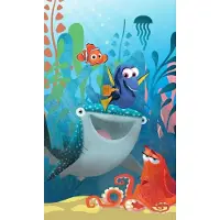 Komar Fotobehang Finding Dory Aquarel