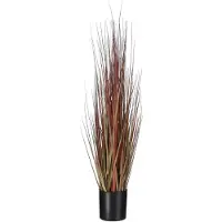 Mica Decorations Kunstbloem Ui 90 Cm Rood/groen