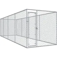 vidaXL Hondenkennel voor buiten 760x192x185 m