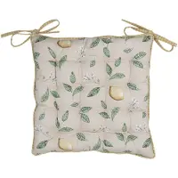 Clayre & Eef Beige Kussen met foam 40*40*4 cm LEL29