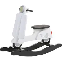 Childhome Collections Schommel Scooter Childhome Zwart/Wit