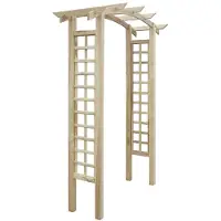 vidaXL Tuinboog 150x60x210 cm hout
