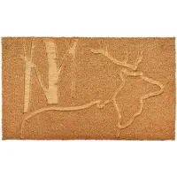 Esschert Design deurmat 45 x 75 cm kokosvezel/PVC bruin