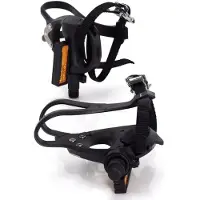 Xlc Paar PD-R01 Zwarte Riem Pedalen