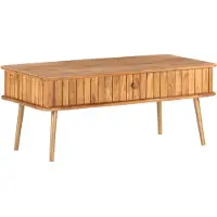 vidaXL Salontafel 100x50x40 cm massief acaciahout