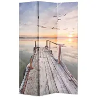 vidaXL Kamerscherm inklapbaar meer 120x170 cm