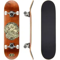 Osprey Skateboard In SK8 We Trust Unisex Bruin