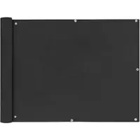 vidaXL Balkonscherm 90x400 cm oxford stof antraciet