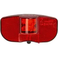 Smart porte-bagages à lumière arrière LED rouge/noir