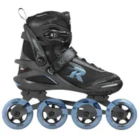 Roces Inline skate PIC TIF 80 Zwart Blauw-Schoenmaat 38