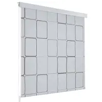 vidaXL Rolgordijn voor douche 140x240 cm vierkant online kopen
