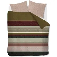 Beddinghouse Dekbedovertrek Audrey Green Satijn-200 x 200 / 220 cm | 2-Persoons
