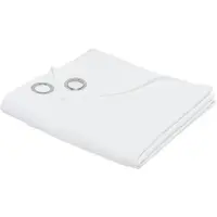 TODAY - Kant en Klaar Gordijn - Met ringen - Lichtdoorlatend - 140 x 240cm - Krijt - Wit