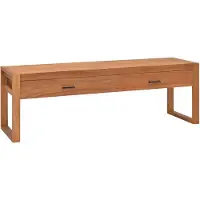 vidaXL Tv-meubel 140x40x45 cm teakhout