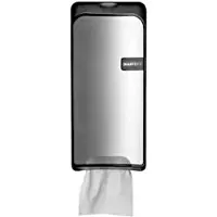 Euro Products Toiletroldispenser Quartz Bulkpack 28 Cm Zilver