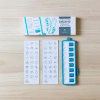 Gezinnig Checkpad Dagplanner - Blauw