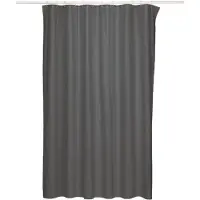 kela Douchegordijn Kela Largo 180 Dark Grey