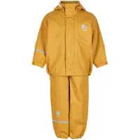 CeLaVi Regenkleding m. Bretellen - PU - Geel - - 70 - Regenkleding