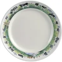Wiebe van der zee Landelijk OntbijtBord - Ø 21 cm - Wit