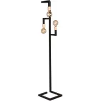Present Time Vloerlamp Loco - Zwart - Metaal