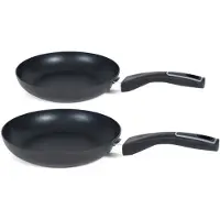 San Ignacio Koekenpannen set 2 stuks aluminium pannen 20 cm en 24 cm - Koekenpannen