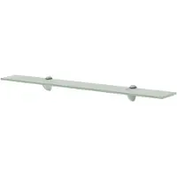 vidaXL Zwevend schap 70x20 cm 8 mm glas
