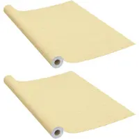 vidaXL Meubelfolies zelfklevend 2 st 500x90 cm PVC Japans eikenkleurig
