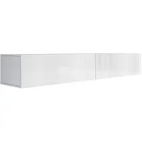 Meubella TV-Meubel Flame - Wit - 200 cm