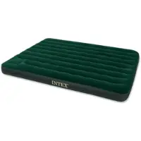 Intex Queen Dura-Beam Downy Luchtbed met ingebouwde voetpomp - 203x152x25cm